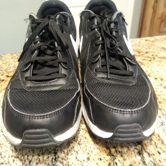 Nike Air Max Excee, CD4165-001, Black White, Mens Running Shoes, Size 13 - Picture 5 of 12
